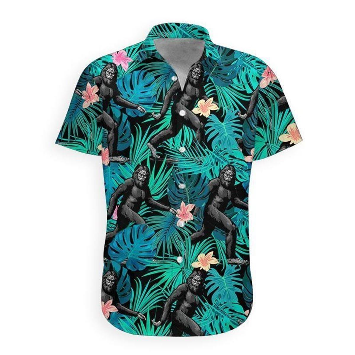 3d Bigfoot Hawaii Shirt Shirts