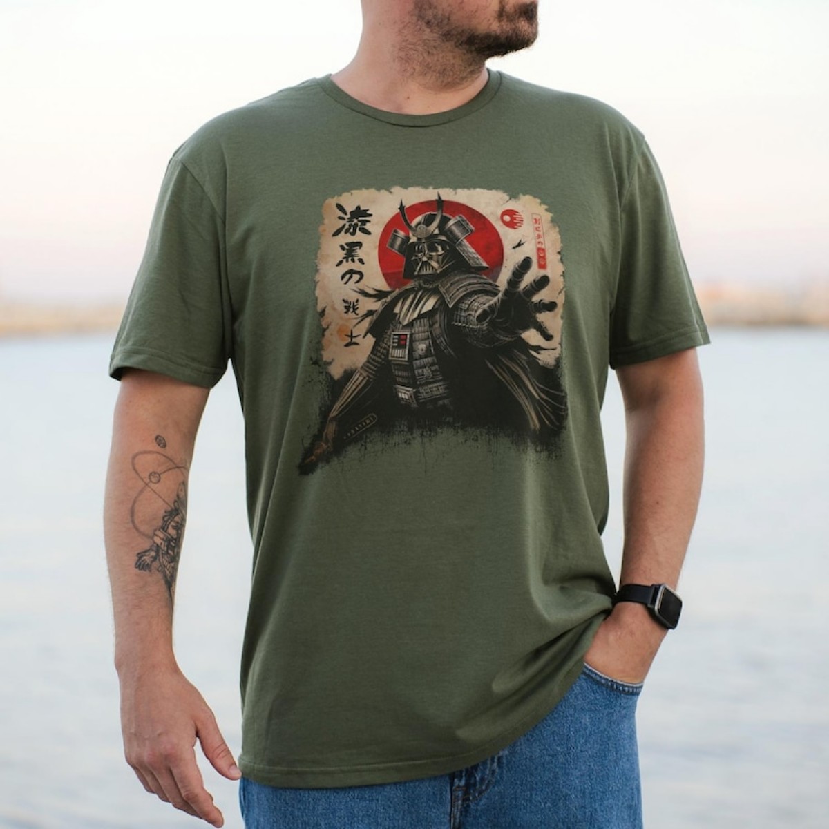 Vintage Samurai Darth Vader T Shirt, Antique Japanese Darth Vader Star Wars T-Shirt, Sumi-e Tee, Japanese Tshirt, Anime Print Shirt Gift Vintage Samurai Darth Vader T Shirt, Antique Japanese Darth Vader Star Wars T-Shirt, Sumi-e Tee, Japanese Tshirt, Anime Print Shirt Gift